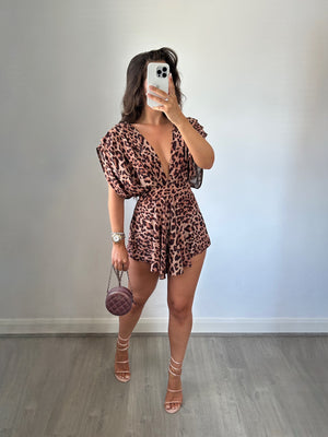 ‘WILD CHILD’ Leopard Print Dress