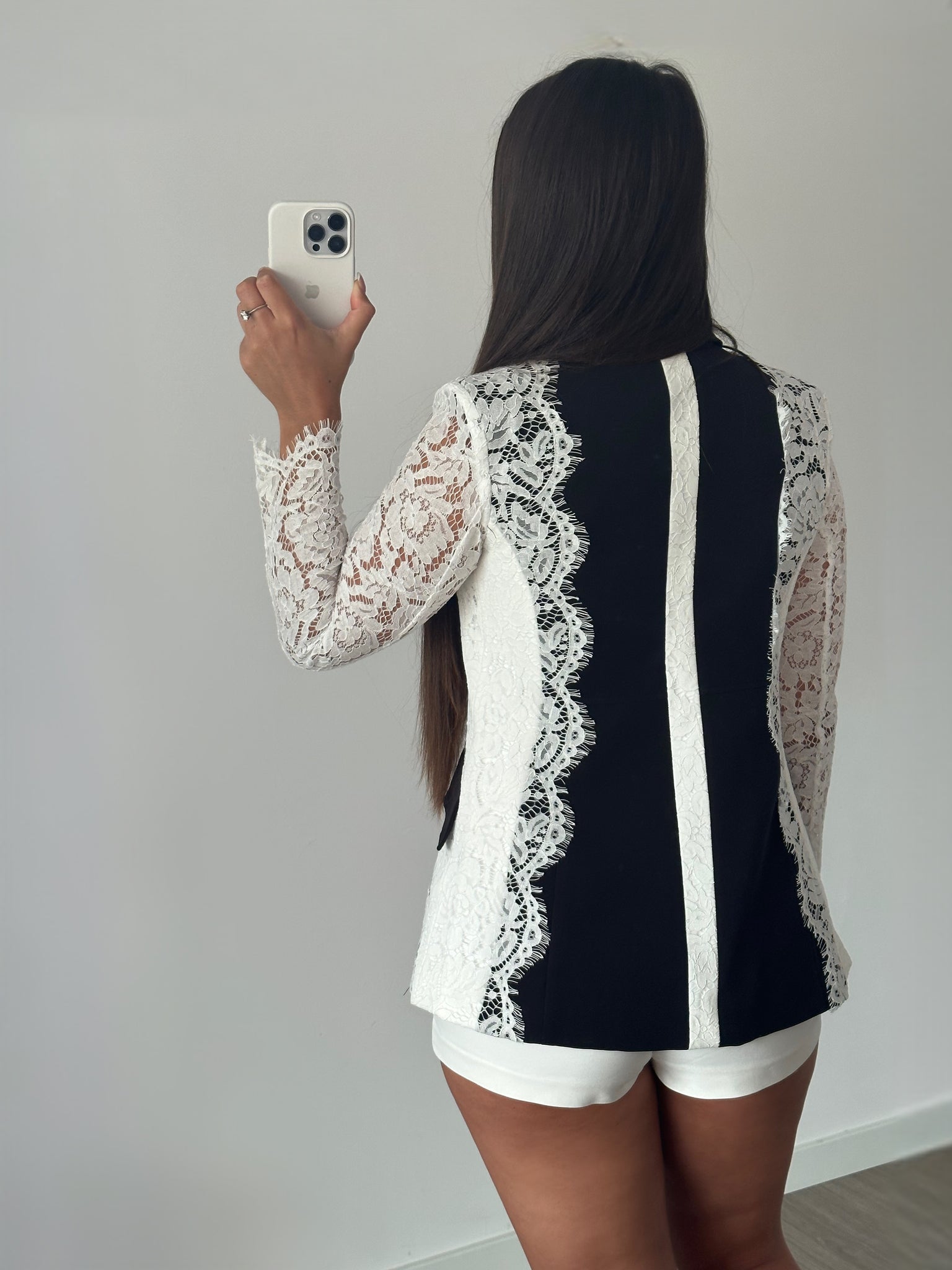 ‘LACE TALK’ Lace Blazer