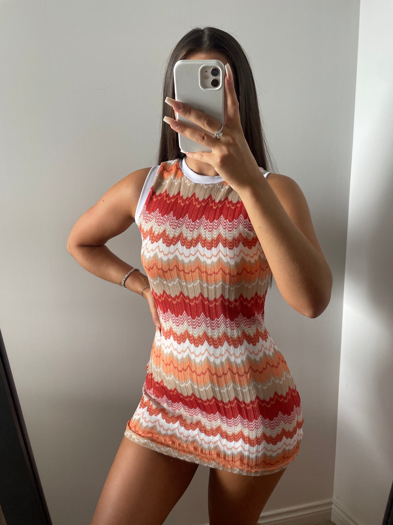 ‘HAVANA’ Mini Dress - Orange