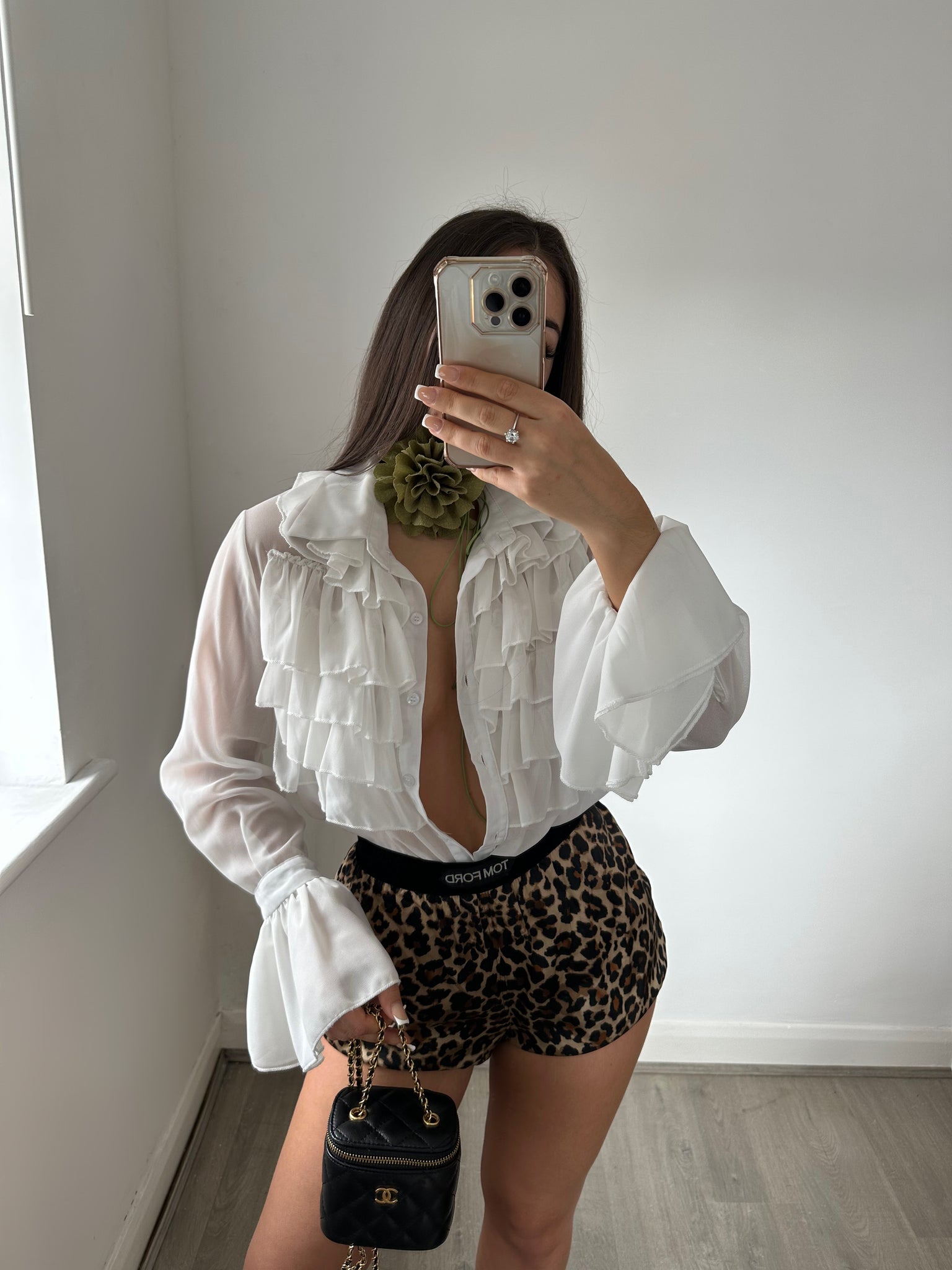 'CLUELESS’ Frill Blouse